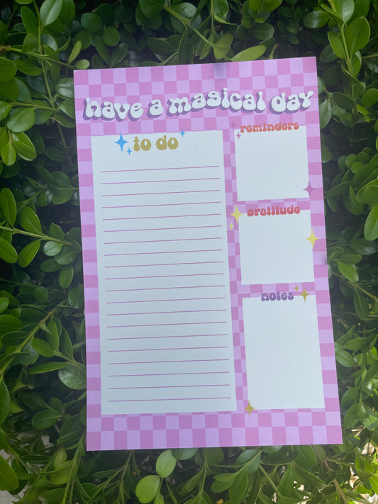 Have a Magical Day Notepad