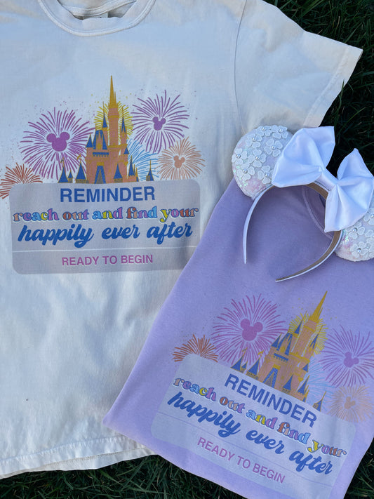Reminder: Find Your Happily Ever After
