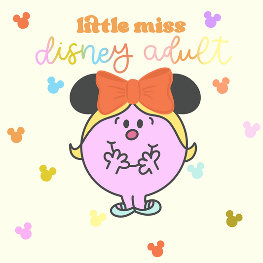 Crewneck Sweatshirt: Little Miss Dis
